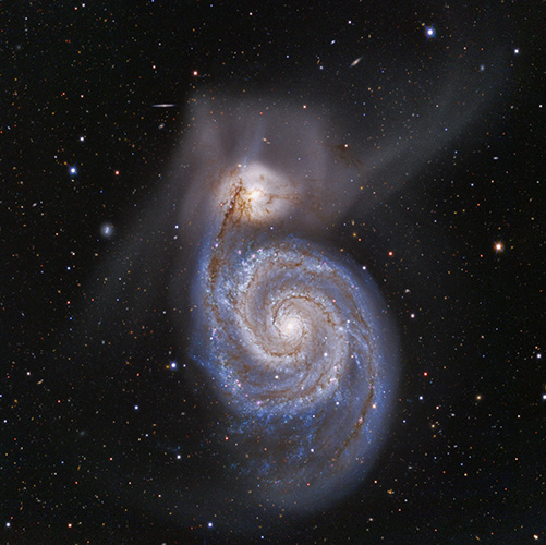 Galaxienpaar M51/NGC5195
