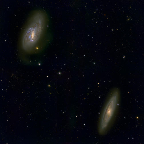 Galaxien M65 und M66