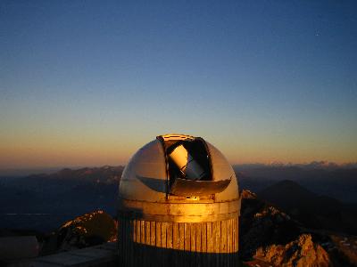 Alte Kuppel des Wendelstein-40-cm-Teleskops